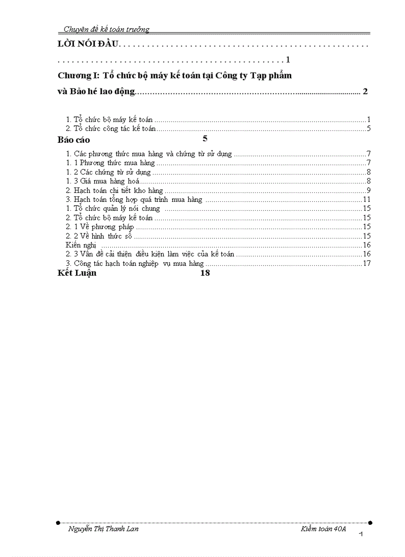 image for page Một số đánh giá và kiến nghị về công tác kế toán tại Công ty Tạp phẩm và Bảo hộ lao động