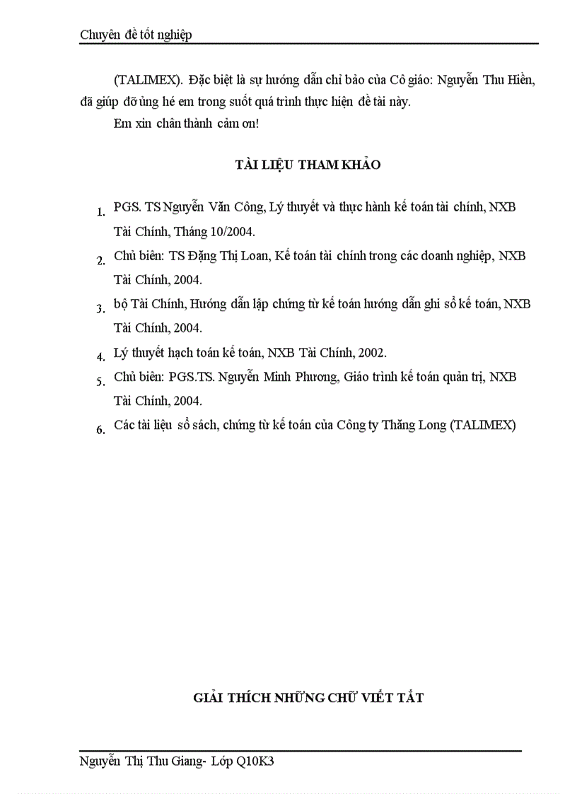 image for page Hoàn thiện công tác kế toán nguyên vật liệu tại Công ty Thăng Long TALIMEX 1