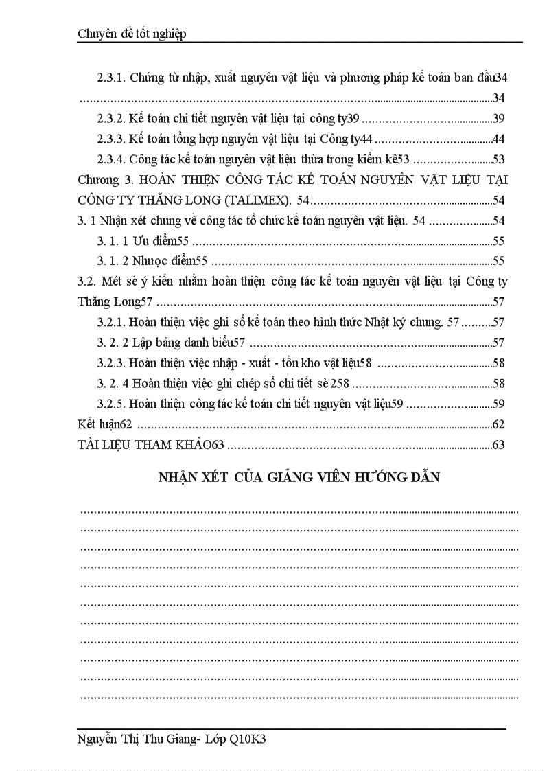 image for page Hoàn thiện công tác kế toán nguyên vật liệu tại Công ty Thăng Long TALIMEX 1