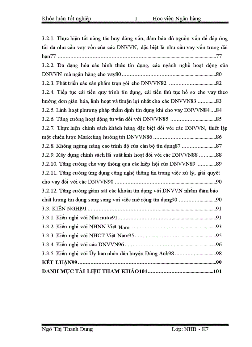 image for page Giải pháp mở rộng hoạt động tín dụng đối với doanh nghiệp vừa và nhỏ tại ngân hàng công thương chi nhánh Đông Anh 1