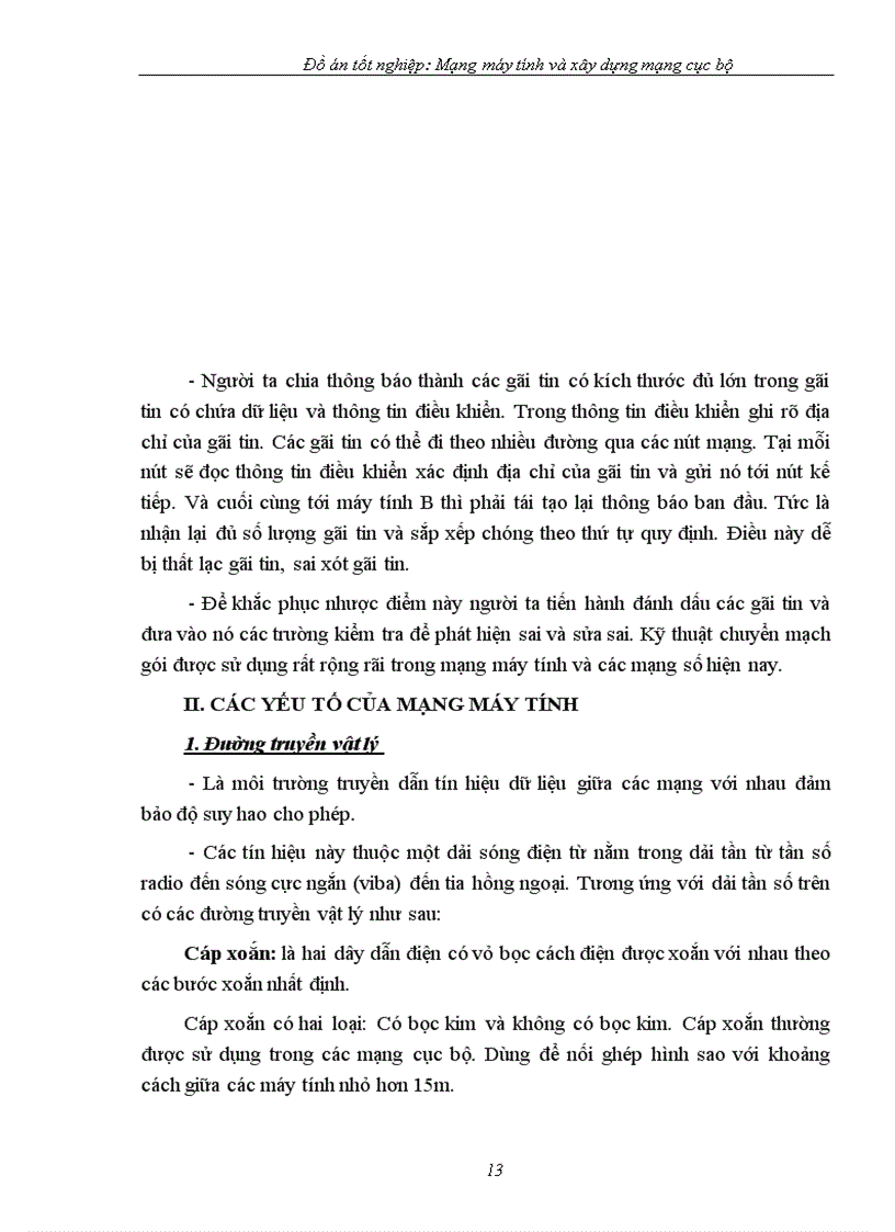 image for page Mạng máy tính và xây dựng mạng cục bộ