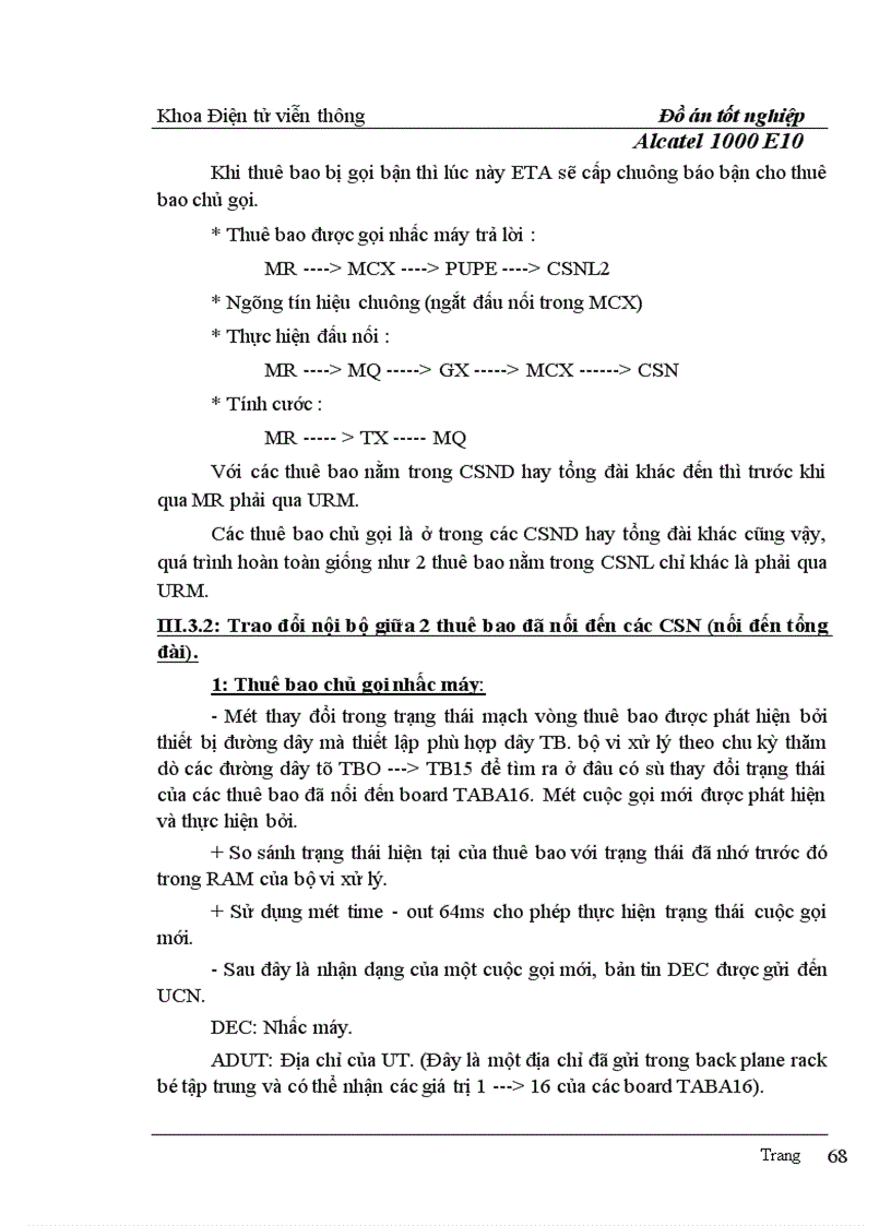 image for page Alcatel 1000 E10