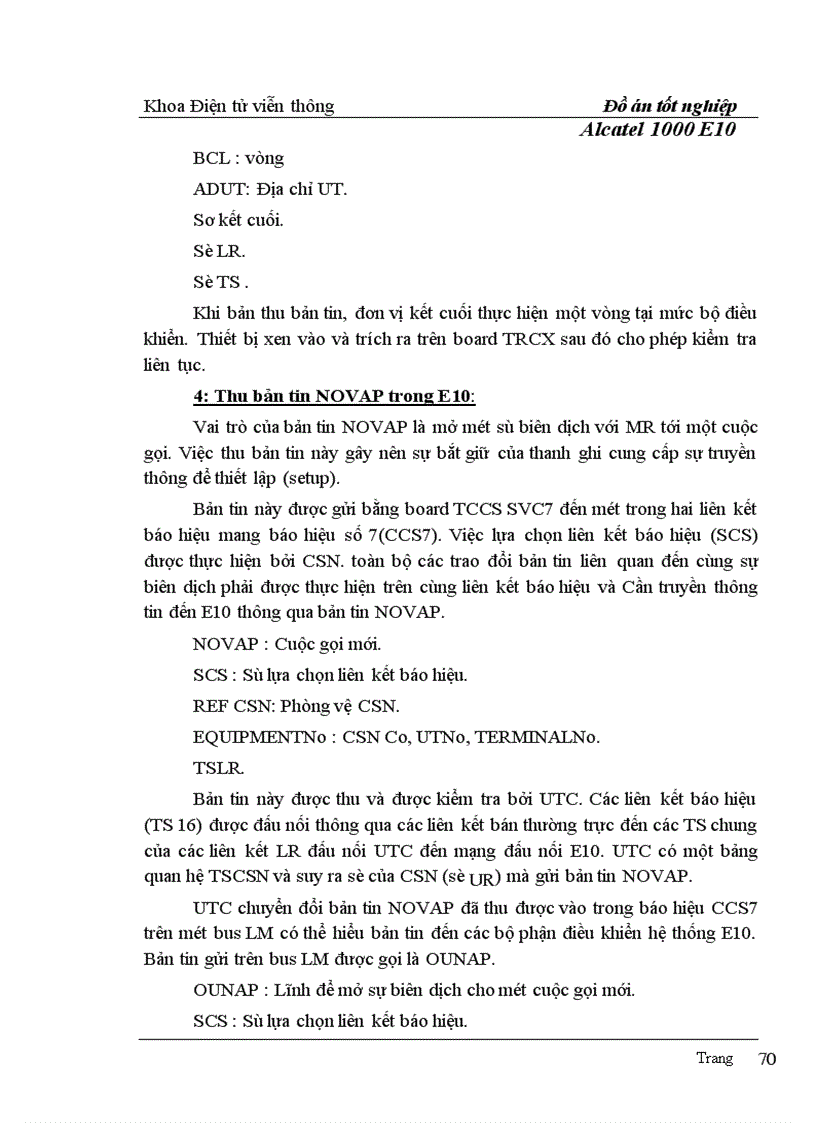 image for page Alcatel 1000 E10