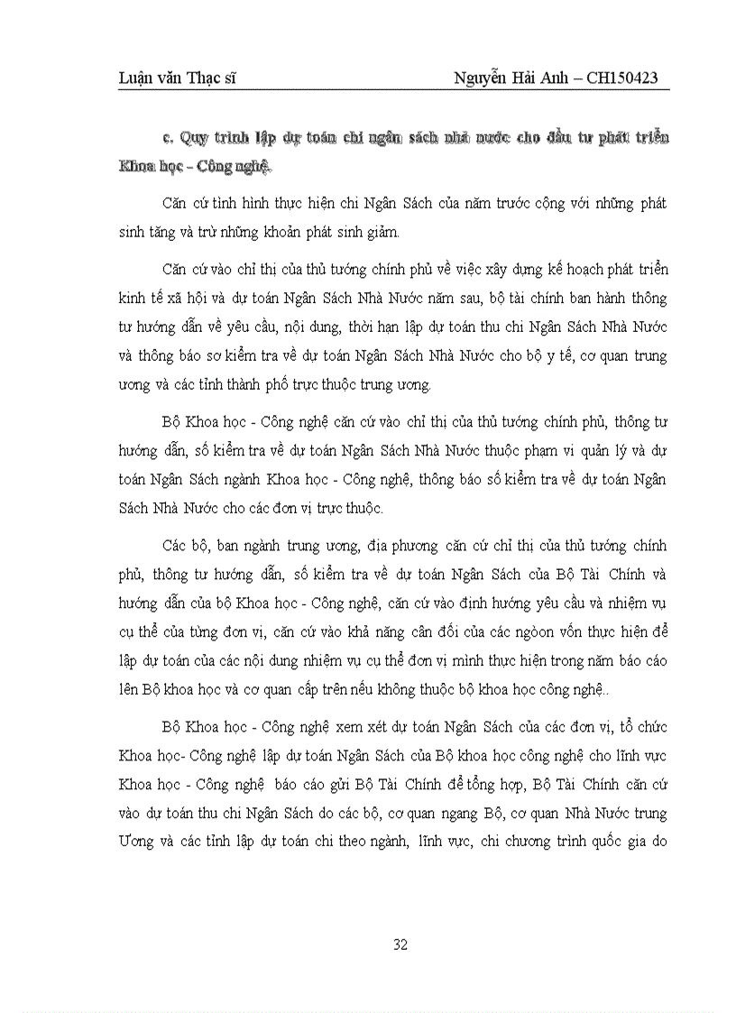 image for page Tăng cường quản lý chi ngân sách nhà nước cho đầu tư phát triển khoa học công nghệ của Việt Nam