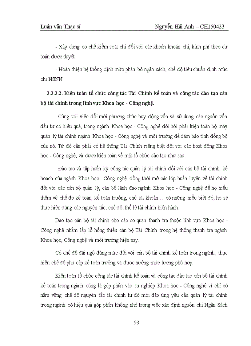image for page Tăng cường quản lý chi ngân sách nhà nước cho đầu tư phát triển khoa học công nghệ của Việt Nam