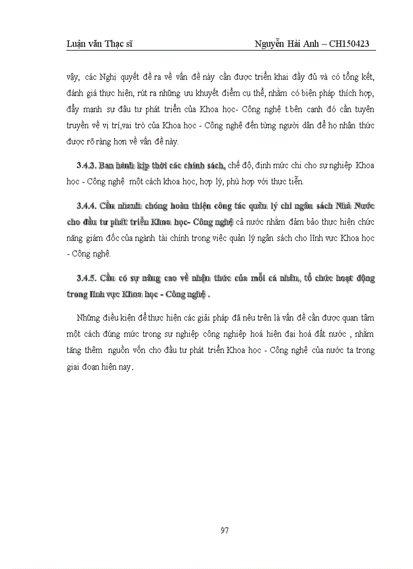 image for page Tăng cường quản lý chi ngân sách nhà nước cho đầu tư phát triển khoa học công nghệ của Việt Nam