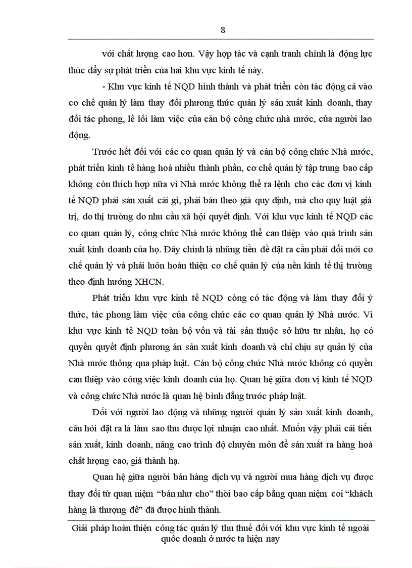 image for page Giải pháp hoàn thiện công tác quản lý thu thuế đối với khu vực kinh tế ngoài quốc doanh ở nước ta hiện nay