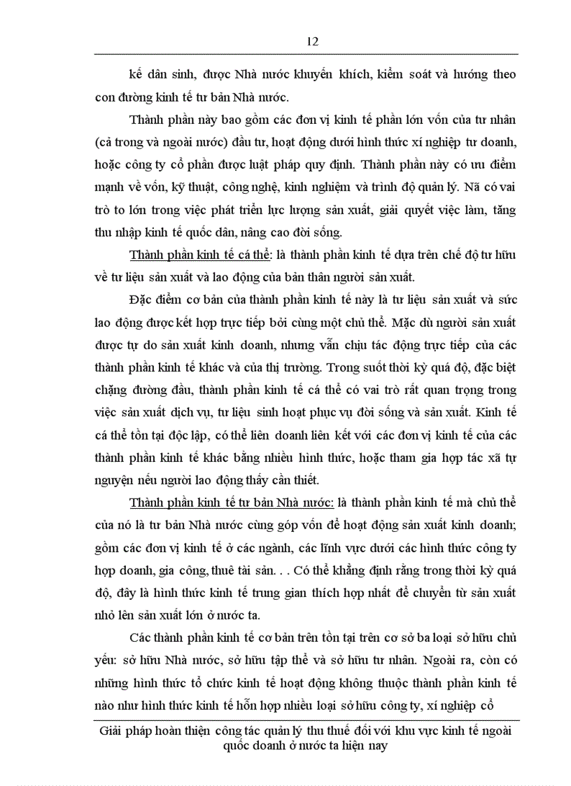 image for page Giải pháp hoàn thiện công tác quản lý thu thuế đối với khu vực kinh tế ngoài quốc doanh ở nước ta hiện nay