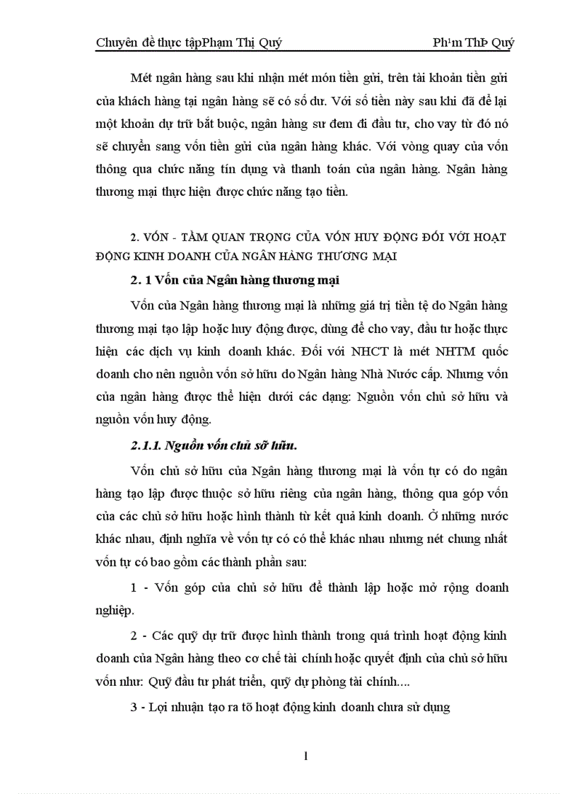 image for page Giải pháp nâng cao nghiệp vụ hoạt động huy động vốn tại Ngân Hàng Công Thương Tỉnh Hà Tây 1