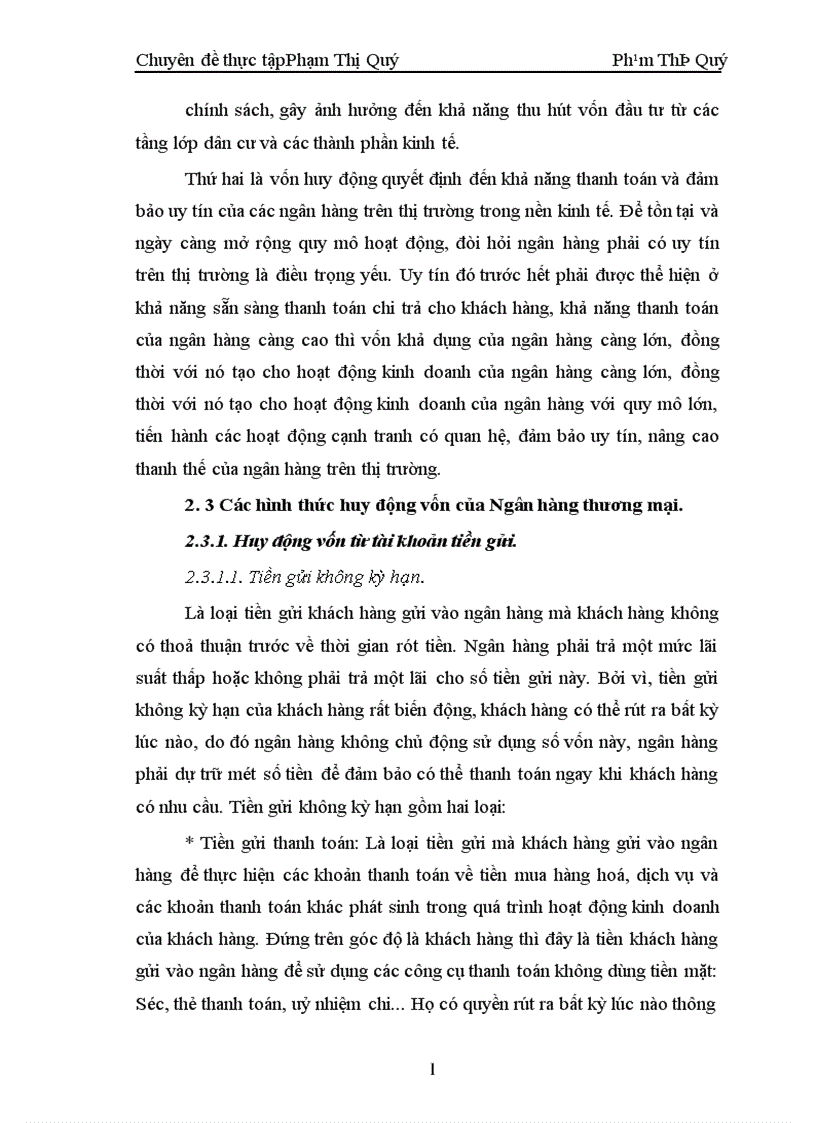 image for page Giải pháp nâng cao nghiệp vụ hoạt động huy động vốn tại Ngân Hàng Công Thương Tỉnh Hà Tây 1