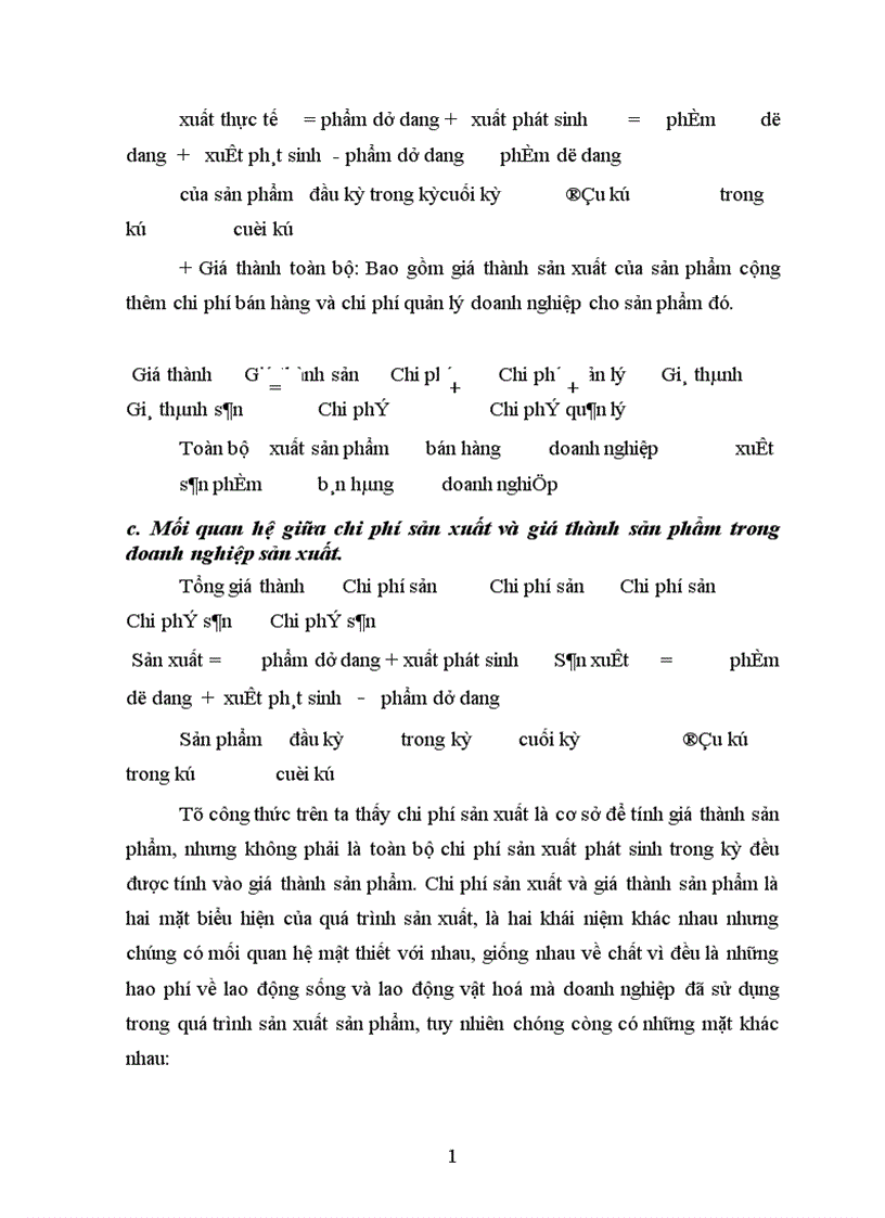 image for page Tổ chức tập hợp chi phí sản xuất và tính giá thành sản phẩm tại Công ty Tư vấn đầu tư và thiết kế xây dựng 1