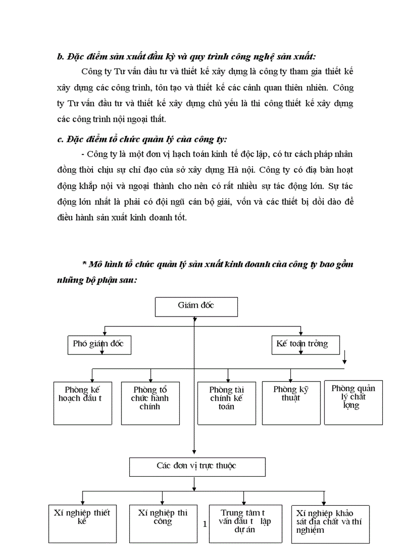 image for page Tổ chức tập hợp chi phí sản xuất và tính giá thành sản phẩm tại Công ty Tư vấn đầu tư và thiết kế xây dựng 1