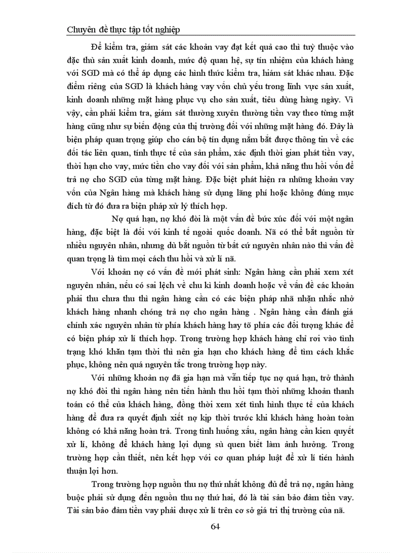 image for page Giải pháp nâng cao chất lượng tín dụng đối với kinh tế ngoài quốc doanh tại Sở giao dịch I Ngân hàng Đầu tư và Phát triển Việt Nam 1
