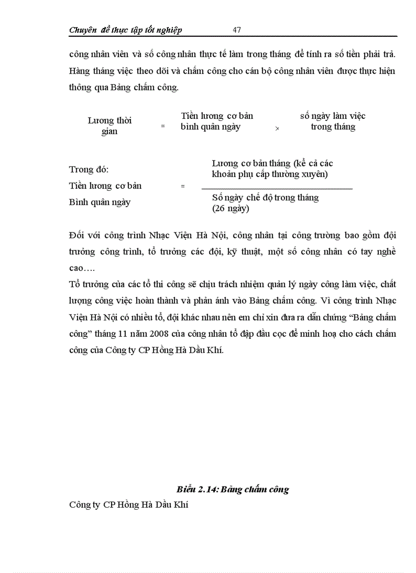 image for page Kế toán chi phí sản xuất và tính giá thành sản phẩm xây lắp tại Công ty CP Hồng Hà Dầu Khí 1