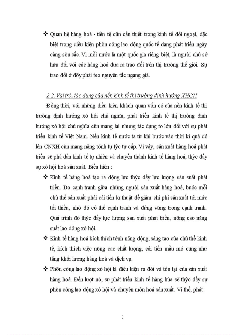 image for page Những đặc điểm cơ bản của kinh tế thị trường định hướng xhcn ở việt nam 1