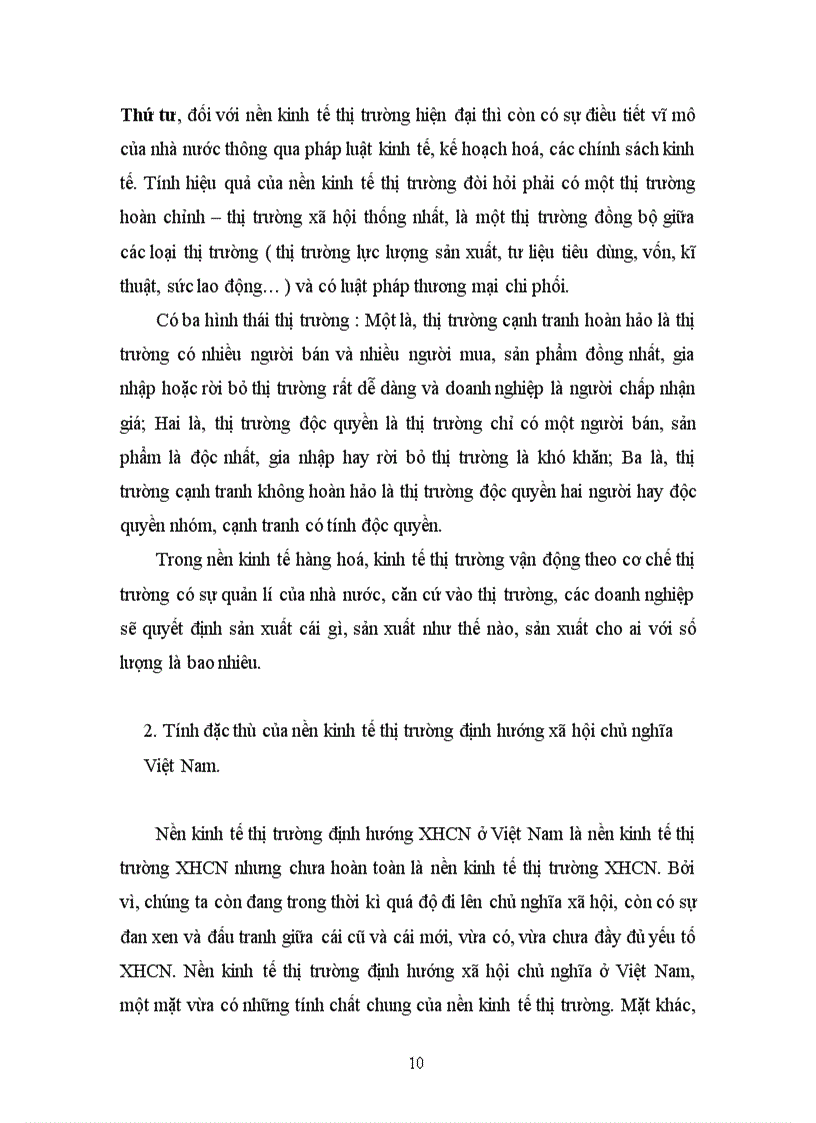 image for page Những đặc điểm cơ bản của kinh tế thị trường định hướng xhcn ở việt nam 1