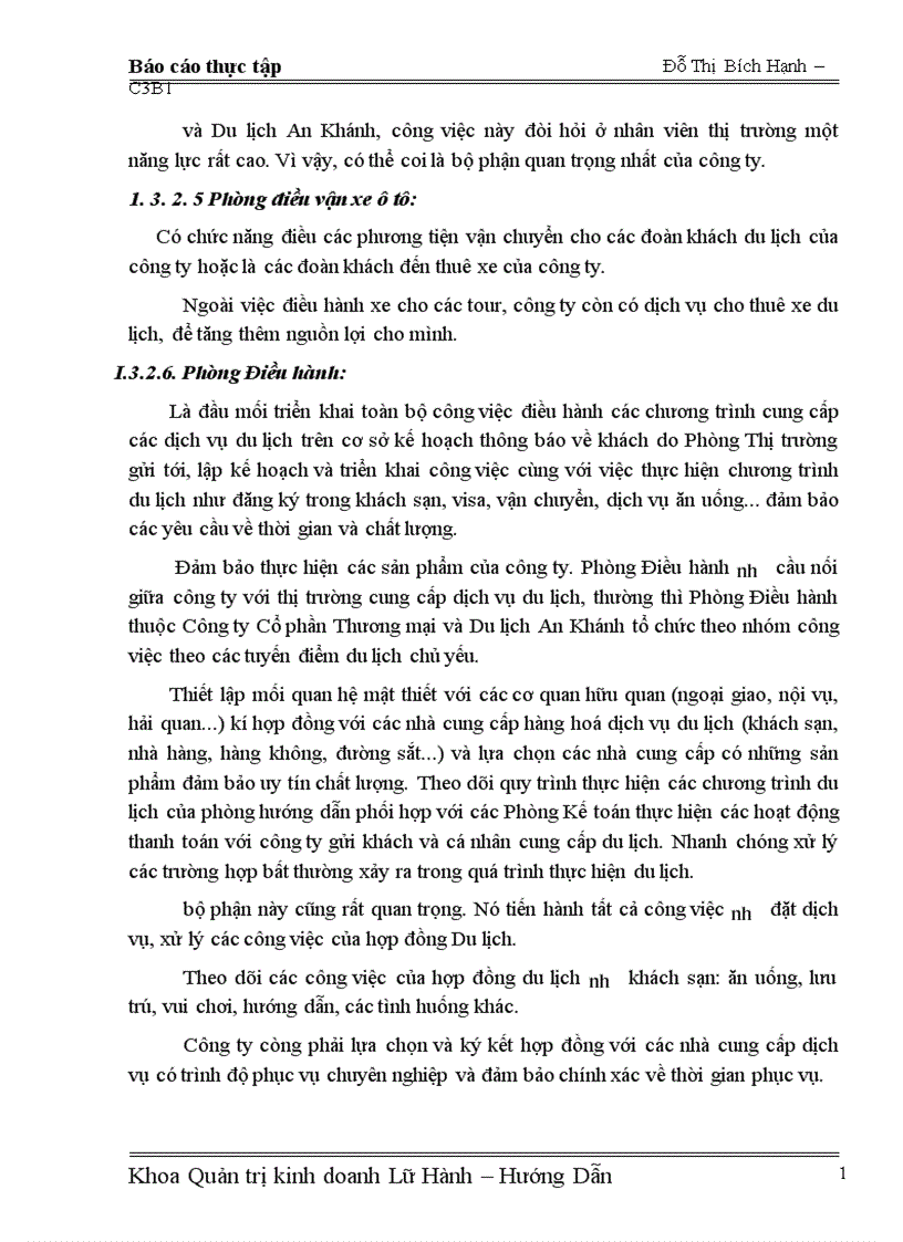 image for page hoạt động kinh doanh lữ hành của công ty Cổ phần Thương mại và Du lịch An Khánh