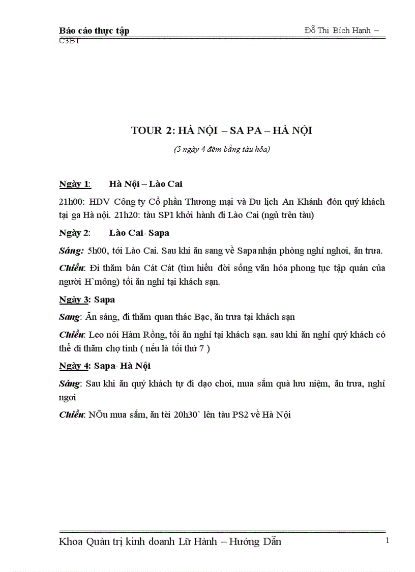 image for page hoạt động kinh doanh lữ hành của công ty Cổ phần Thương mại và Du lịch An Khánh