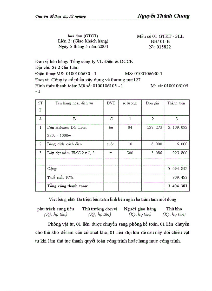 image for page Hoàn thiện công tác kế toán nguyên vật liệu và công cụ dụng cụ tại Công ty cổ phần xây dựng và thương mại127 1