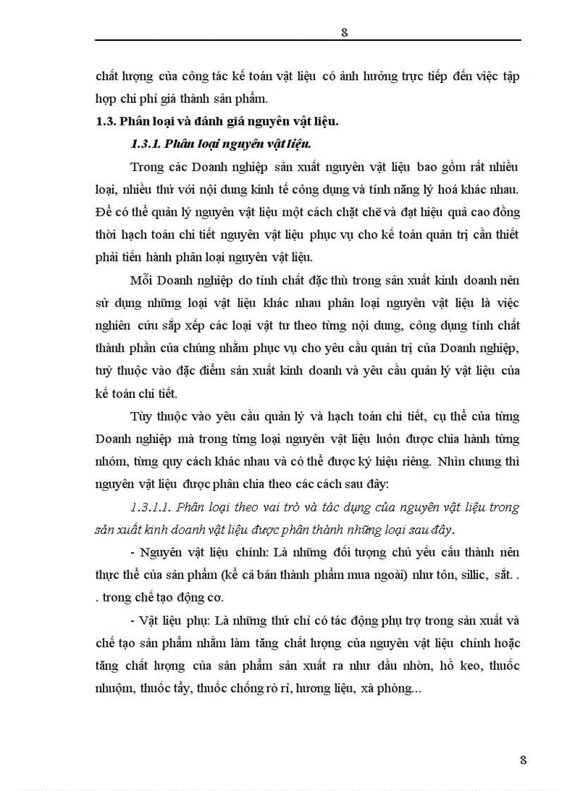 image for page Hoàn thiện công tác kế toán nguyên vật liệu tại Công ty cổ phần Sơn Tây Tỉnh Hà Tây 1