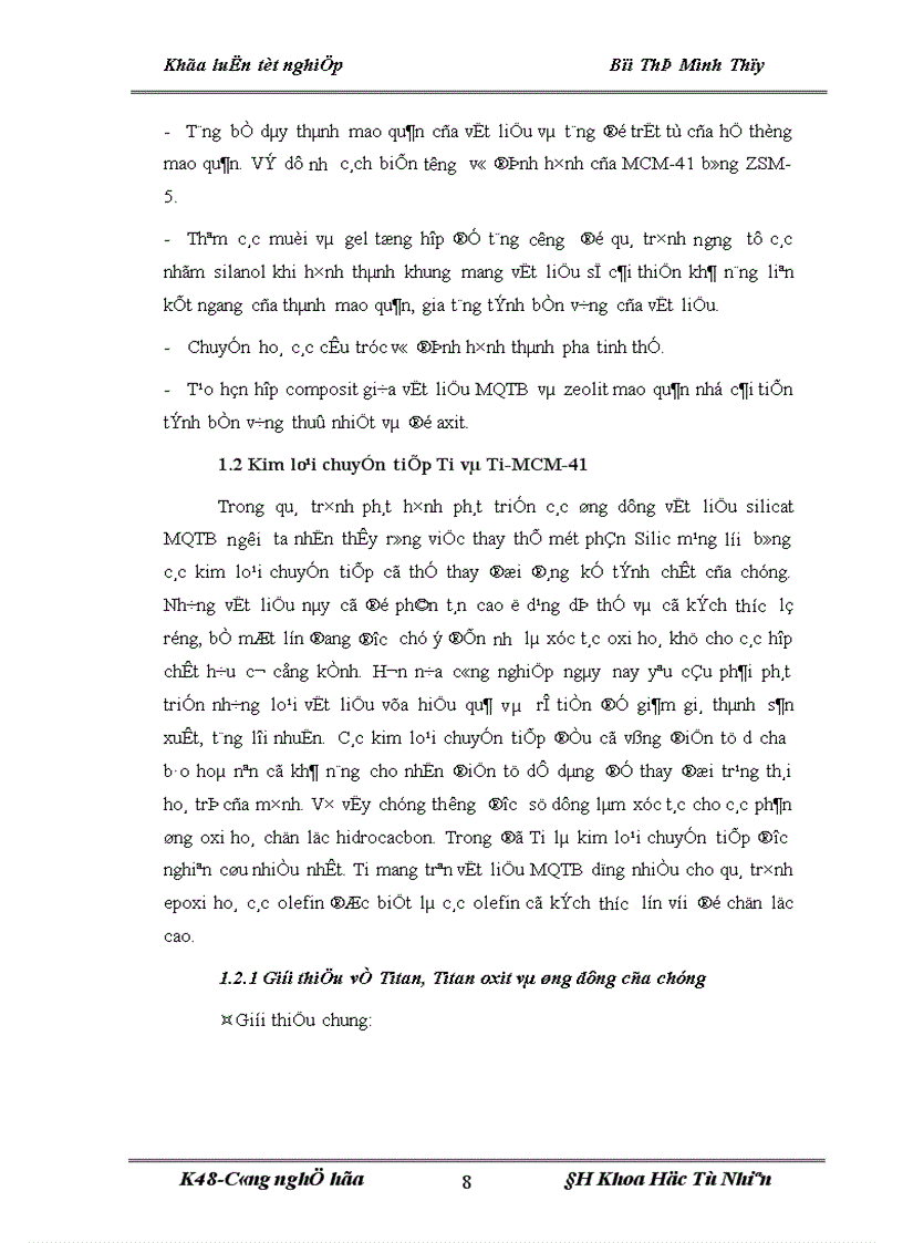 image for page Giới thiệu về Titan Titan oxit và ứng dụng của chúng