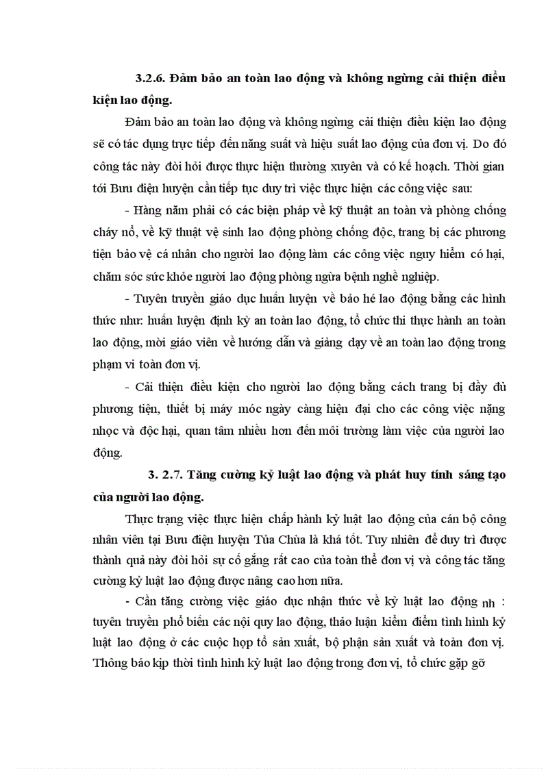 image for page Các biện pháp hoàn thiện công tác tổ chức lao động tại Bưu điện huyện Tủa chùa