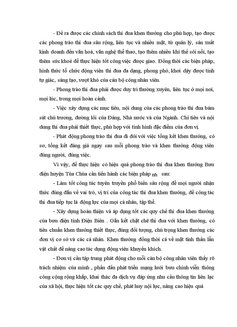 image for page Các biện pháp hoàn thiện công tác tổ chức lao động tại Bưu điện huyện Tủa chùa