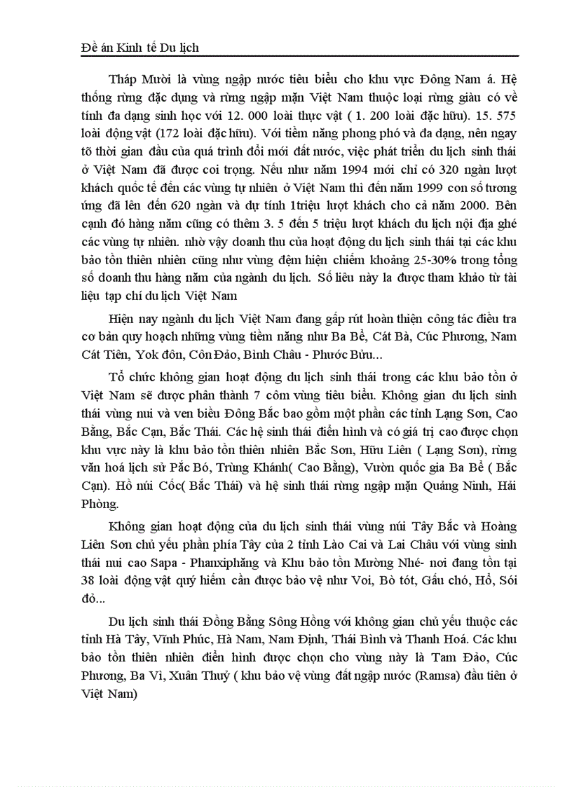 image for page Du lịch sinh thái và thực tế phát triển ở Việt Nam 1