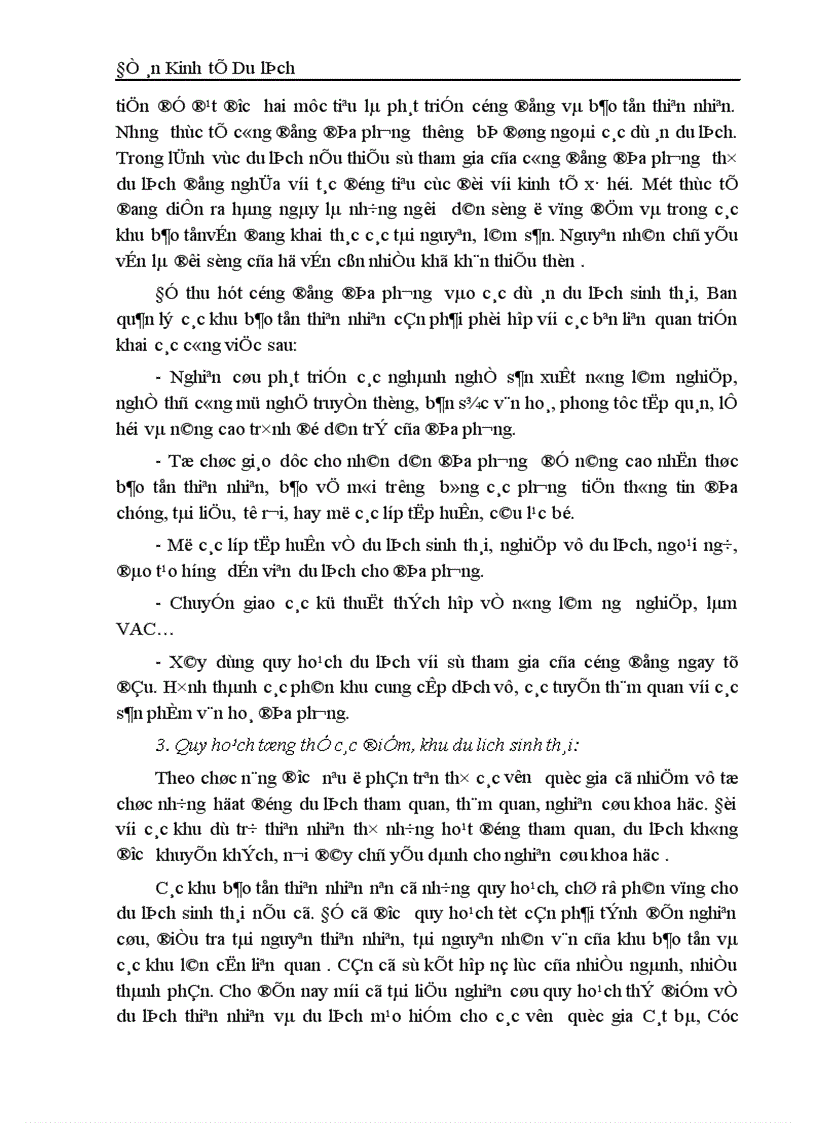 image for page Du lịch sinh thái và thực tế phát triển ở Việt Nam 1