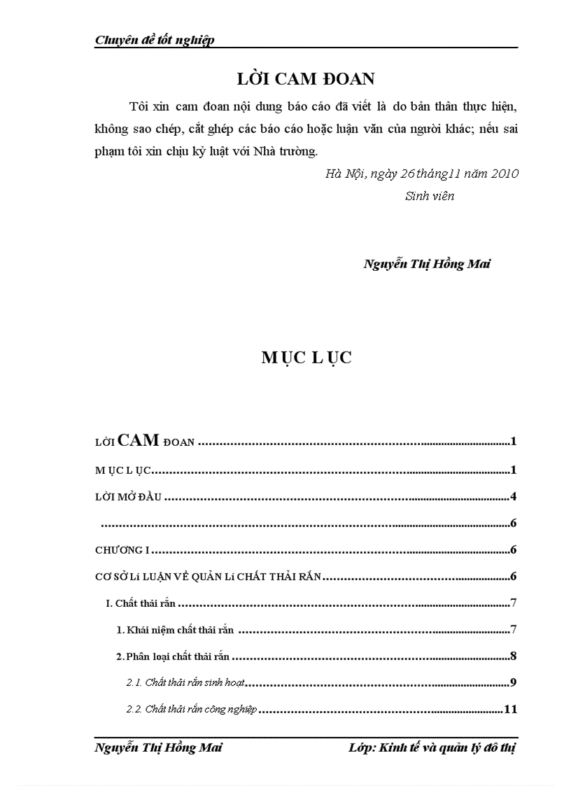 image for page Đánh giá công tác quản lý chất thải rắn quận Hà Đông TP Hà Nội