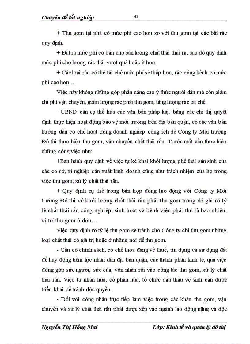 image for page Đánh giá công tác quản lý chất thải rắn quận Hà Đông TP Hà Nội