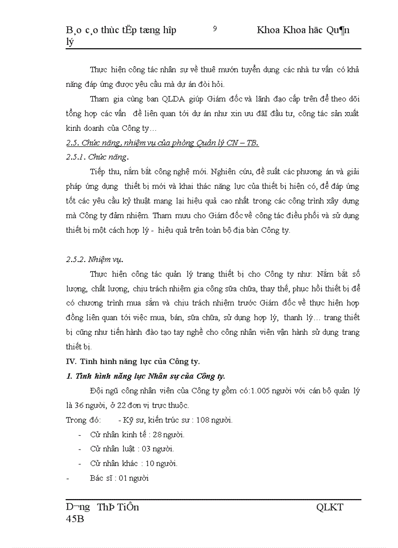 image for page Báo cáo thực tập tổng hợp tại Công ty xây dựng số 9