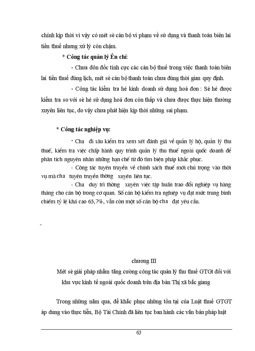 image for page Một số giải pháp tăng cường công tác quản lý thu thuế GTGT đối với khu vực kinh tế ngoài quốc doanh trên địa bàn Thị xã Bắc Giang