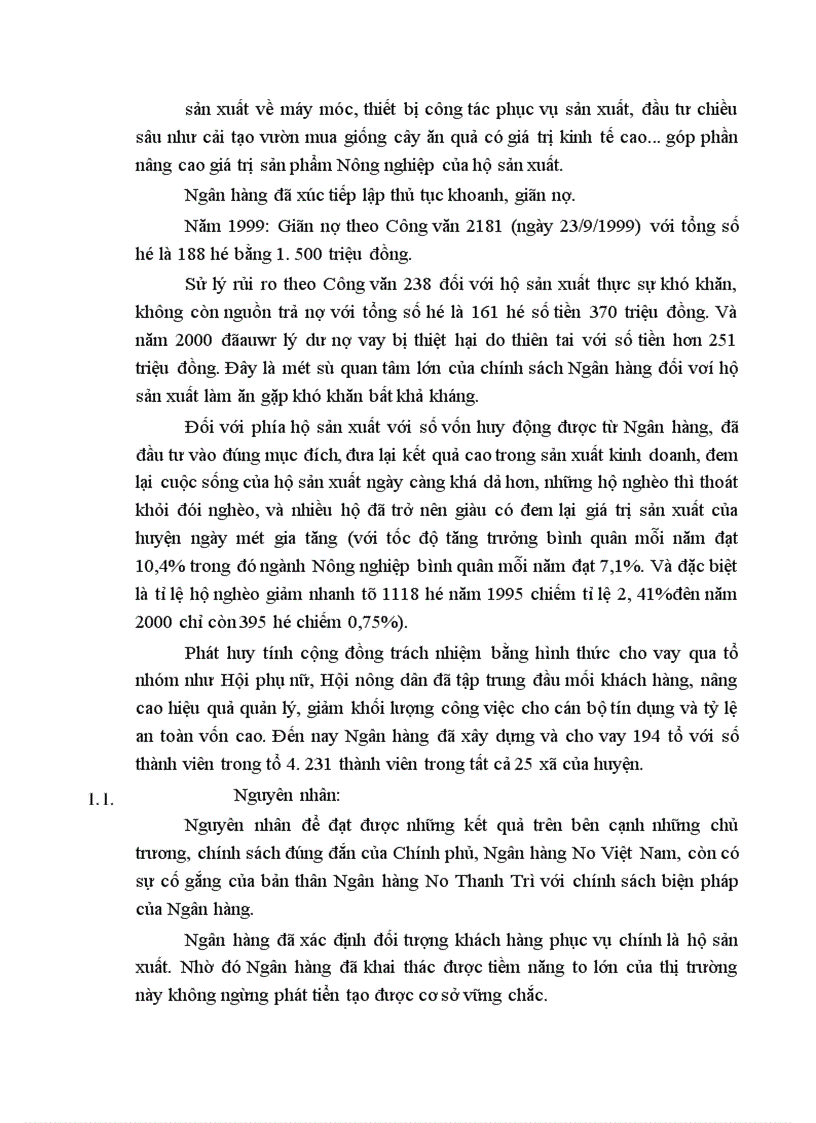 image for page Phương hướng và giải pháp chủ yếu huy động và sử dụng vốn tín dụng ngân hàng để phát triển kinh tế hộ sản xuất ở huyện Thanh Trì 1