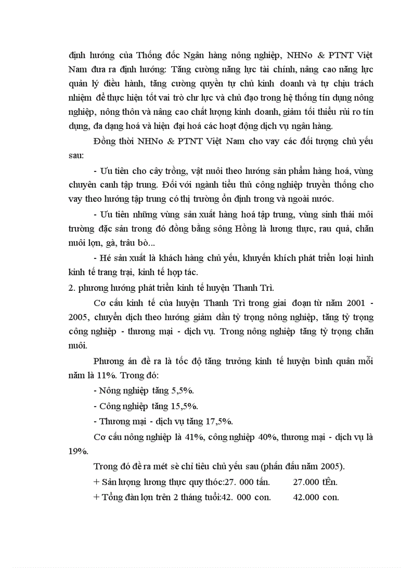 image for page Phương hướng và giải pháp chủ yếu huy động và sử dụng vốn tín dụng ngân hàng để phát triển kinh tế hộ sản xuất ở huyện Thanh Trì 1