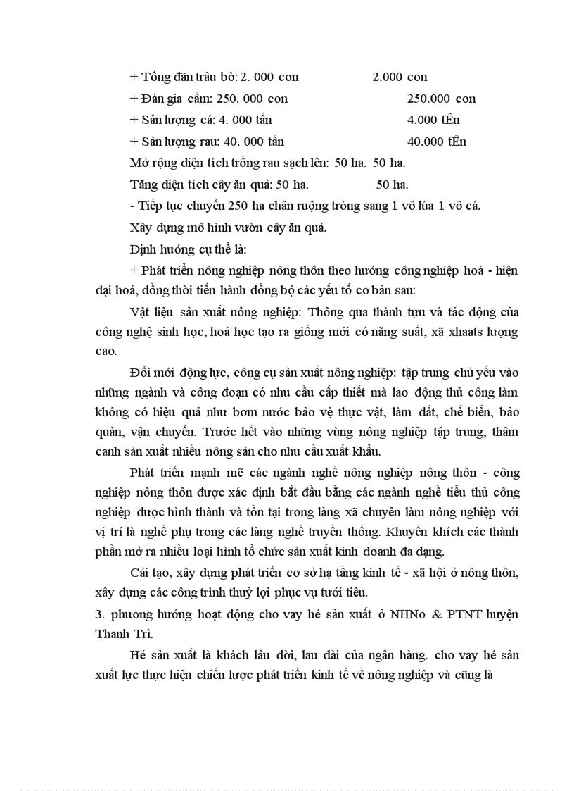 image for page Phương hướng và giải pháp chủ yếu huy động và sử dụng vốn tín dụng ngân hàng để phát triển kinh tế hộ sản xuất ở huyện Thanh Trì 1