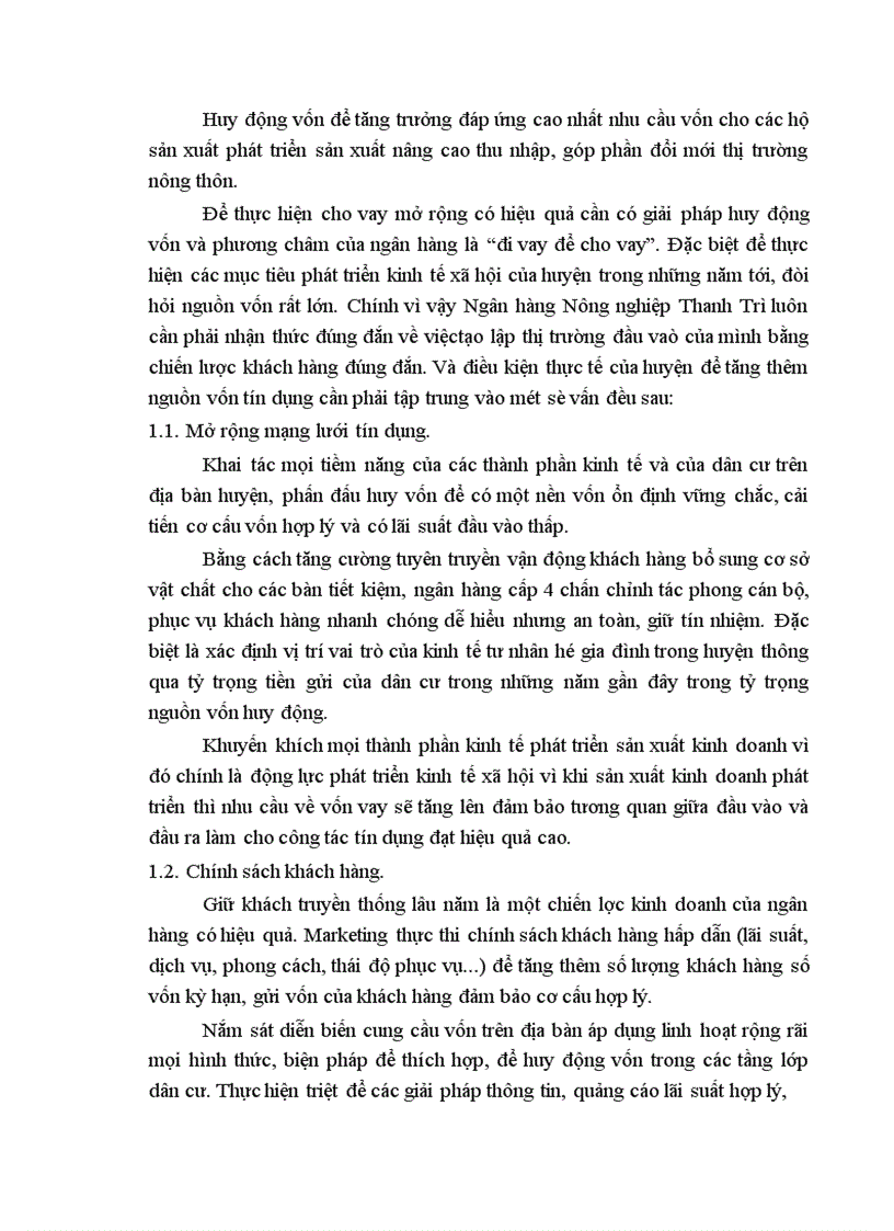 image for page Phương hướng và giải pháp chủ yếu huy động và sử dụng vốn tín dụng ngân hàng để phát triển kinh tế hộ sản xuất ở huyện Thanh Trì 1
