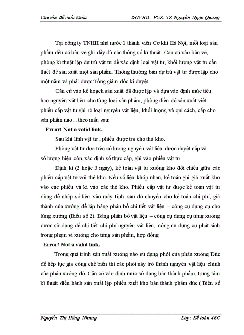 image for page Hoàn thiện kế toán chi phí sản xuất và tính giá thành sản phẩm tại Công ty TNHH Nhà nước một thành viên Cơ khí Hà Nội 1