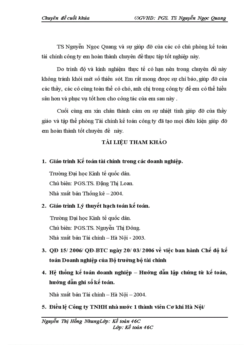 image for page Hoàn thiện kế toán chi phí sản xuất và tính giá thành sản phẩm tại Công ty TNHH Nhà nước một thành viên Cơ khí Hà Nội 1