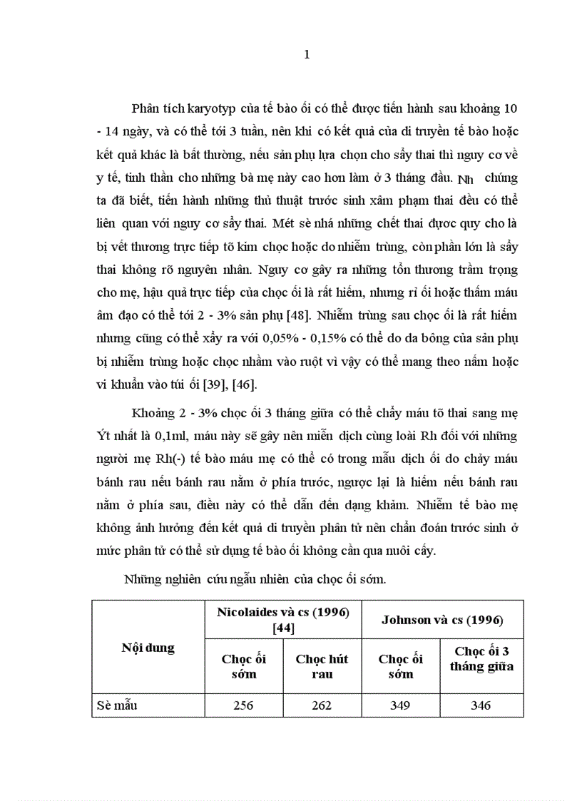 image for page Xác định tỉ lệ bất thường về nhiễm sắc thể qua chọc hút nước ối để nuôi cấy tế bào ối phân tích nhiễm sắc thể từ năm 2008 2009 tại Bệnh viện Phụ sản Trung ương và Bệnh viện Phụ sản Hà nội