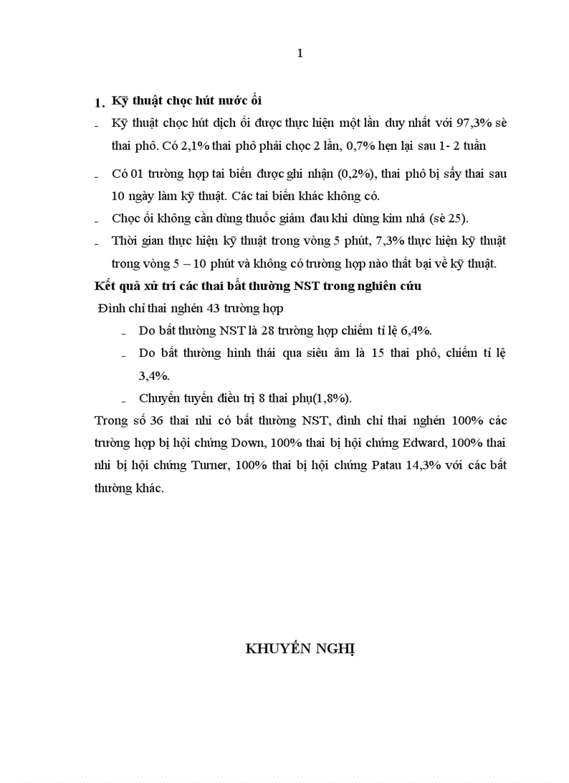 image for page Xác định tỉ lệ bất thường về nhiễm sắc thể qua chọc hút nước ối để nuôi cấy tế bào ối phân tích nhiễm sắc thể từ năm 2008 2009 tại Bệnh viện Phụ sản Trung ương và Bệnh viện Phụ sản Hà nội