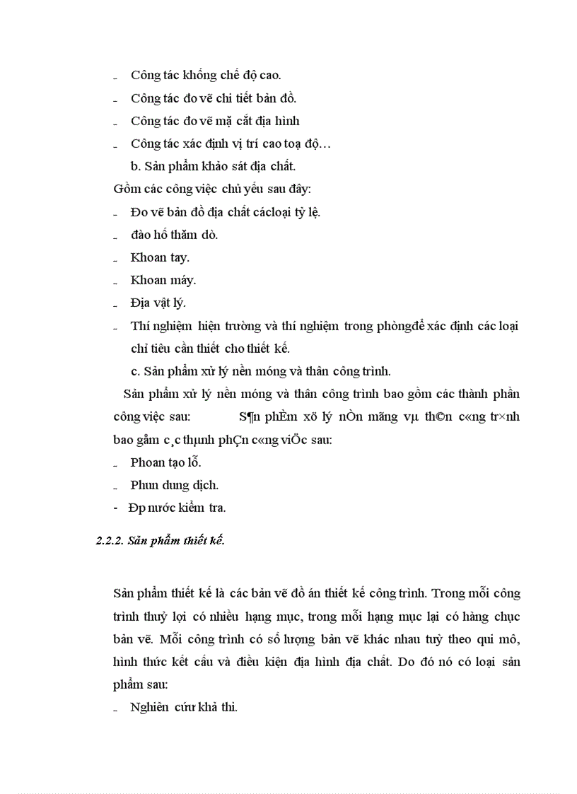 image for page Báo cáo thực tập tổng hợp tại Công ty tư vấn xây dựng thuỷ lợi 1