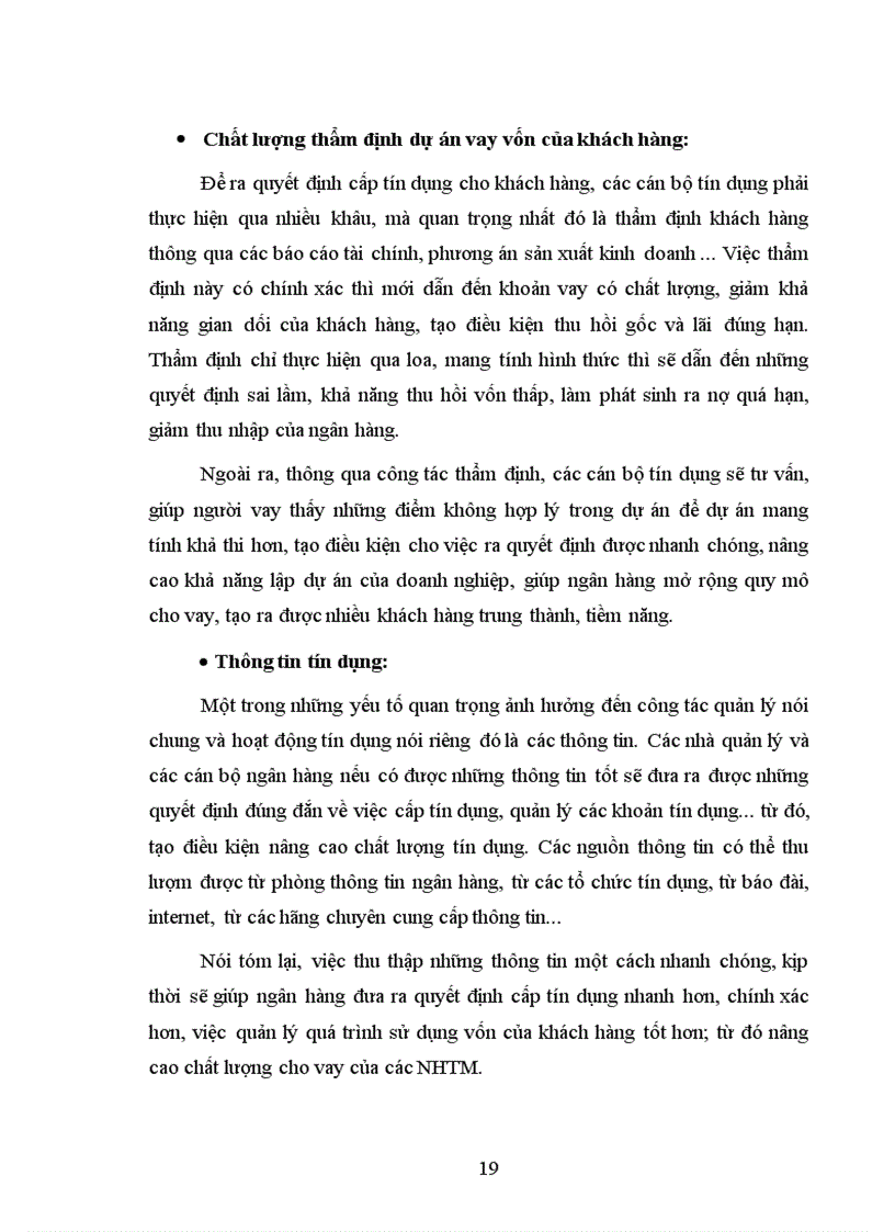 image for page Nâng cao chất lượng tín dụng đối với DNV N tại Sở Giao Dịch I Ngân hàng đầu tư phát triển VN
