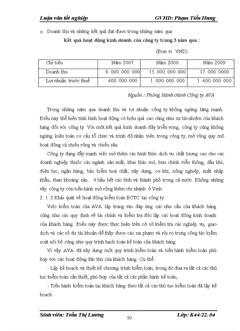 image for page Hoàn thiện quy trình kiểm toán tài sản cố định trong hoạt động kiểm toán của công ty TNHH tư vấn kế toán và kiểm toán Việt Nam AVA 1