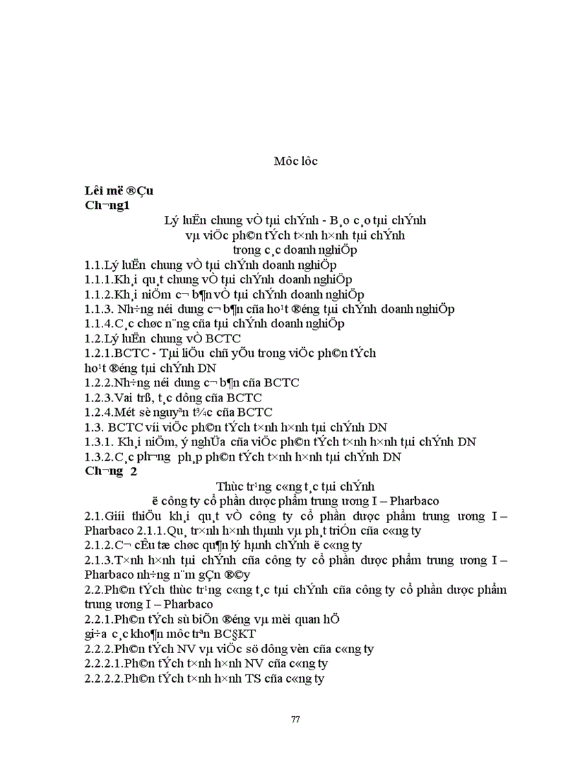 image for page Báo cáo tài chính với việc phân tích tình hình tài chính của doanh nghiệp