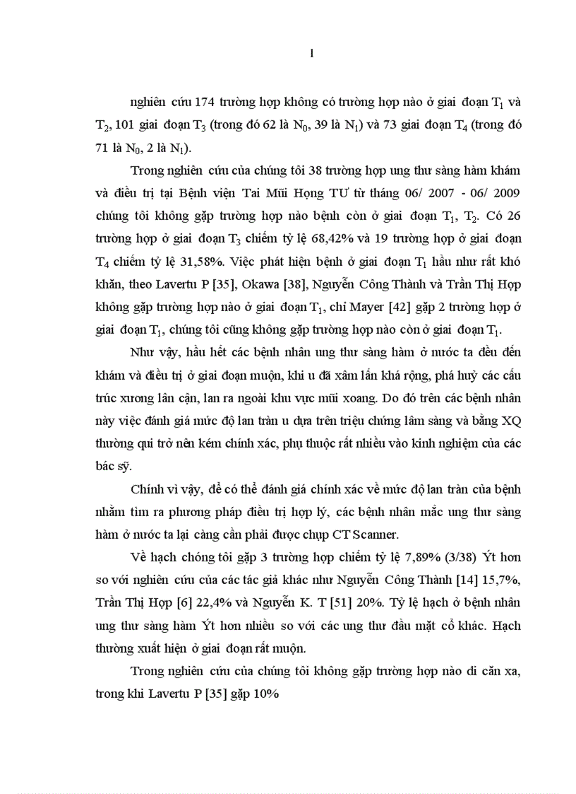 image for page Nghiên cứu đặc điểm lâm sàng chẩn đoán hình ảnh và mô bệnh học của ung thư sàng hàm