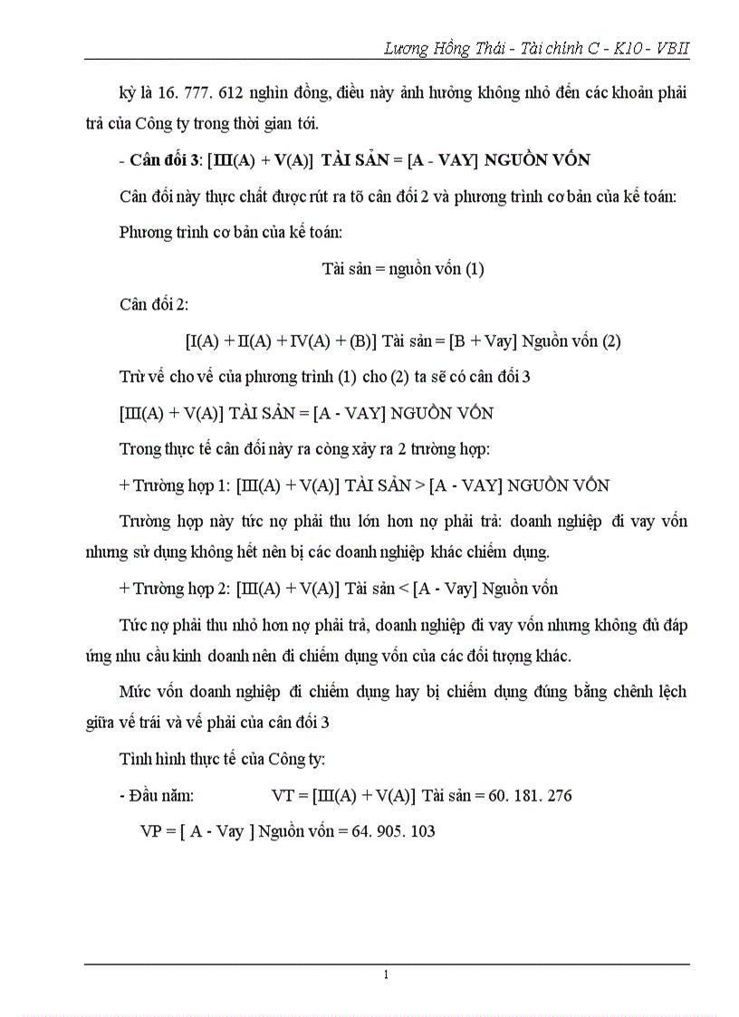 image for page Phân tích tình hình tài chính Công ty cổ phần Sao Việt 1