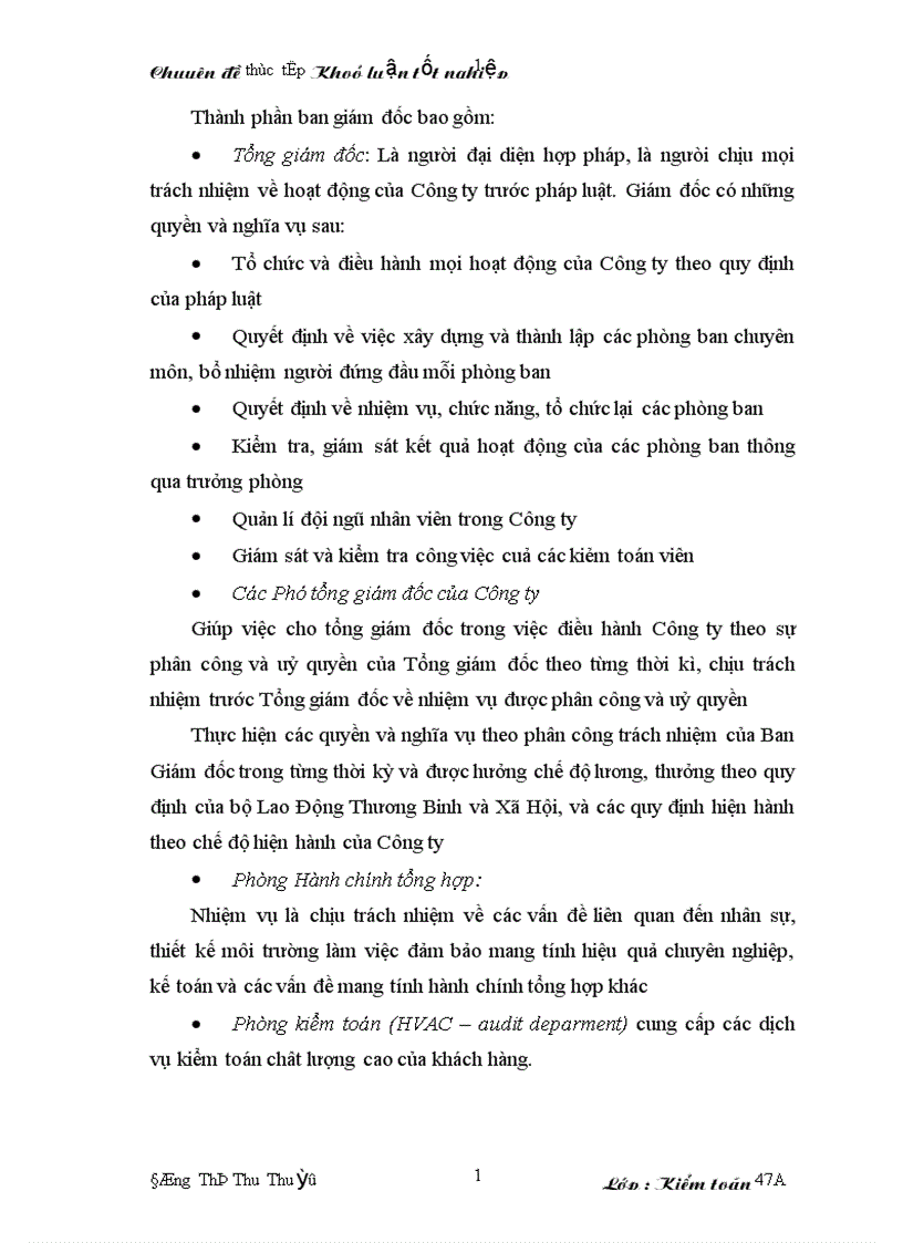 image for page Hoàn thiện kiểm toán chu trình tiền lương và nhân viên trong kiểm toán Báo cáo tài chính do Công ty Kiểm toán HVAC thực hiện