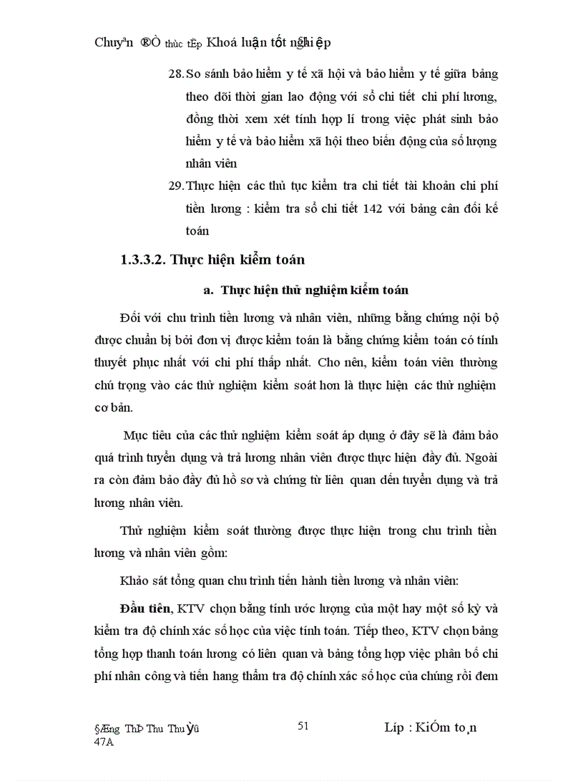 image for page Hoàn thiện kiểm toán chu trình tiền lương và nhân viên trong kiểm toán Báo cáo tài chính do Công ty Kiểm toán HVAC thực hiện
