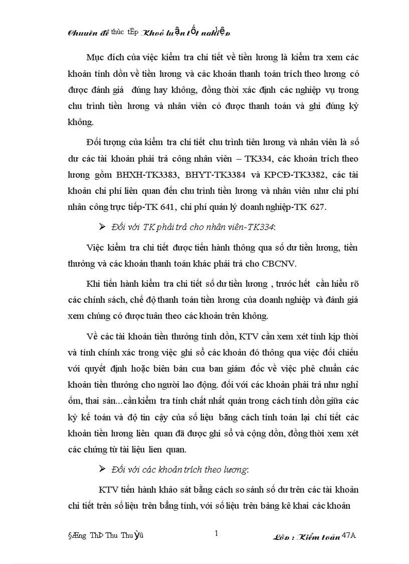 image for page Hoàn thiện kiểm toán chu trình tiền lương và nhân viên trong kiểm toán Báo cáo tài chính do Công ty Kiểm toán HVAC thực hiện